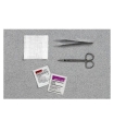 Cardinal Health Suture Removal Kit, with Adson Forceps, Straight Iris Scissors, 4-1/2", PVP Prep Pad