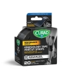Medline CURAD Performance Series Kinesiology Tape, Black, Precut 2" x 10" Strips