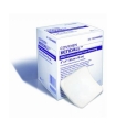 Medtronic Kendall™ Impregnated Foam Dressing AMD 4" x 4" Hydrophilic Polyurethane Foam Polyhexamethylene Biguanide (PHMB) Steril