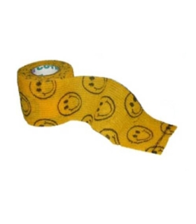 Meta title-Andover Coated Products Cohesive Bandage CoFlex® NL 2 Inch X 5 Yard Standard Compression Self-adherent Closure Smiley