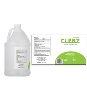 Meta title-Alpine CLENZ Instant Liquid Hand Sanitizer Refills, 1 Gallon, 4 Bottles/Case,Medical Supply,Mfg. Part # ALPC-1,Hand S