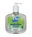 Dial Professional Antibacterial Gel Hand Sanitizer w/Moisturizers, 16 oz Pump, Fragrance-Free