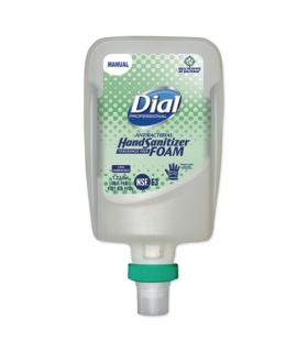 Dial Professional FIT Fragrance-Free Antimicrobial Foaming Hand Sanitizer Manual Dispenser Refill