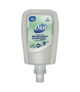 Dial Professional FIT Fragrance-Free Antimicrobial Gel Hand Sanitizer Manual Dispenser Refill
