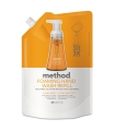 Method Products Foaming Hand Wash Refill, Orange Ginger, 28 oz Pouch, 6/Carton